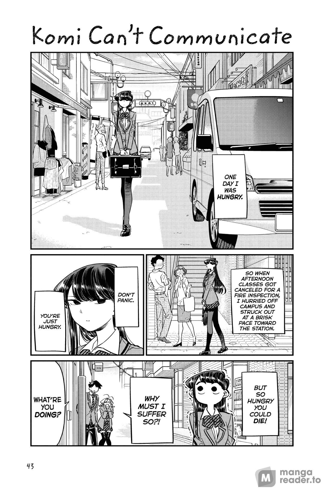 Komi Can’t Communicate, Chapter 61 image 01